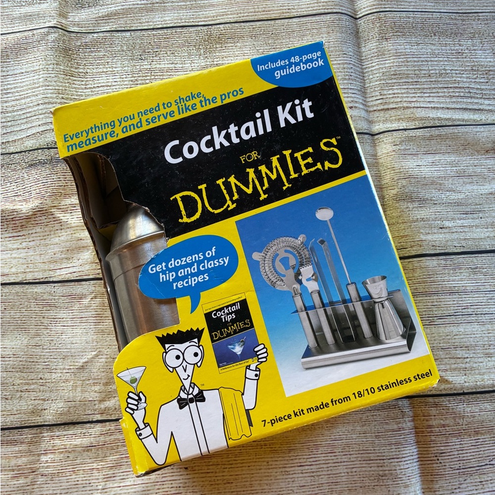 Cocktail Kit for - Stainless Steel Bar Set